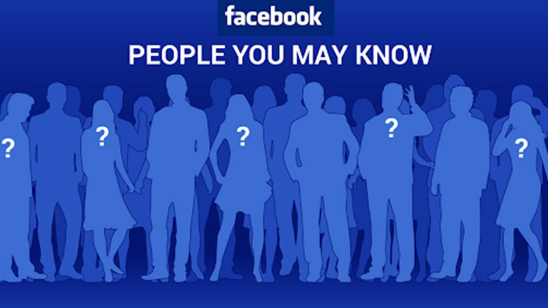 Hình ảnh mô tả tính năng gợi ý kết bạn trên facebook